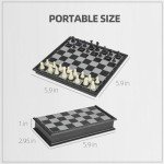Magnetic Pocket Folding Travel Chess Set 5.9