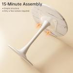 Modern Marble Round Chess Table - 24 Inch