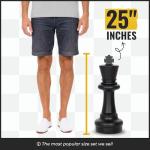 Giant 25-Inch King Premium Chess Set