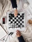 Marble Chess Set with Storage Box - 15 Inches