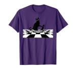 Ornery Cat Checkmate Chess Piece T-Shirt