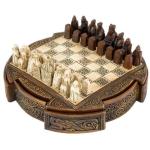 Compact Isle of Lewis Celtic Chess Set - 9