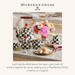 Chic Black-and-White Chess Tea Kettle, 3 Quarts