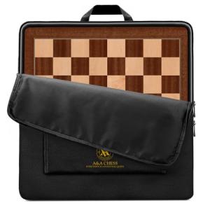 A&A 18.875" Mahogany & Maple Chess Board