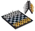 Portable Magnetic Travel Chess Set with Storage