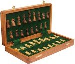 Magnetic Travel Chess Set - Classic Wood 7
