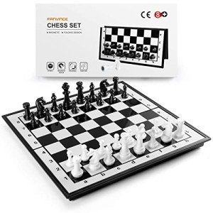 Magnetic Folding Chess Set for Travel and Family