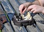 Isle of Lewis Compact Resin Chess Set