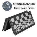 Magnetic Mini Travel Chess Set - 5.11 Inches