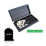 Magnetic Travel Chess Set with Folding Board