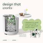 Outdoor Cooler Side Table for Patios - 2 in 1