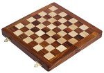 Magnetic Travel Chess Set - Classic Wood 7