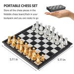 Magnetic Mini Travel Chess Set - 5.11 Inches