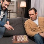 Magnetic Travel Chess Set with Acacia Wood Board