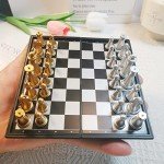 Magnetic Mini Travel Chess Set - 5.11 Inches