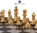 Portable Magnetic Travel Chess Set with Storage