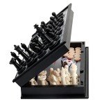 10" Magnetic Chess Set: 3 in 1 Travel Games