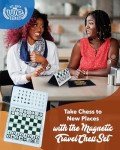 Mini Magnetic Travel Chess Set - 6-Inch Foldable