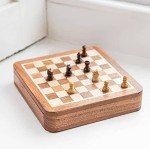 Personalized Luxury Magnetic Chess Set for Men
