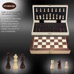Magnetic Wooden Chess Set for Kids - 12" x 12