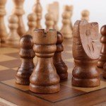 Magnetic 10" Wooden Chess Set for Travel