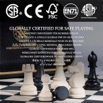 Foldable Silicone Chess Set with Travel Bag