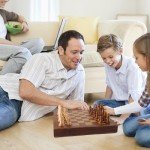 Magnetic 10" Wooden Chess Set for Travel