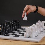 Luxury Marble Chess Set with Classic Pieces