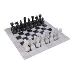 Luxury Marble Chess Set with Classic Pieces