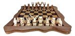 Bridge Collection Forest Crowd Wooden Chess Set