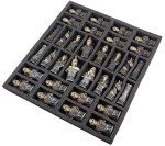 Gothic Fantasy Skull Knights Chess Set with Board