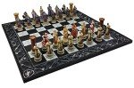 Medieval Crusades Chess Set with Maltese Board