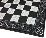 Medieval Crusades Chess Set with Maltese Board