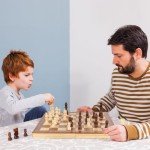 15-Inch Magnetic Wooden Chess Set with Extra Queens