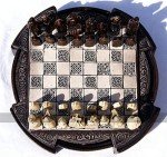 Isle of Lewis Compact Resin Chess Set