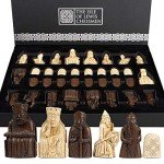 Lewis Chess Set - Isle of Lewis 4 Queen Edition
