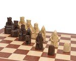 Regency Isle of Lewis Mahogany Chess Set