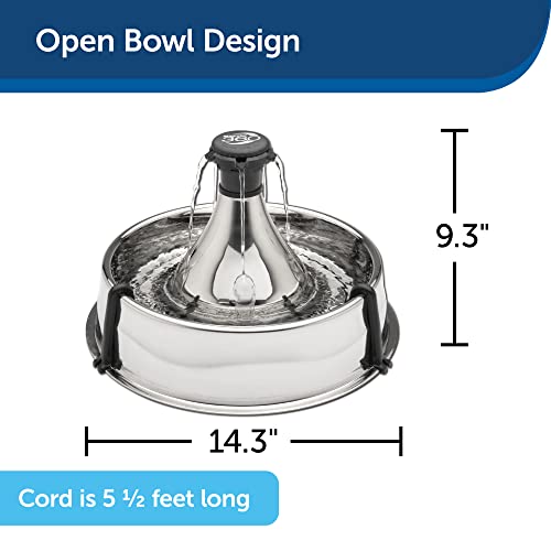 Stainless Steel Pet Fountain for Parrots