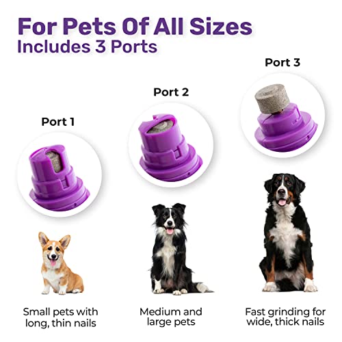 Hertzko Electric Pet Nail Grinder for all pets