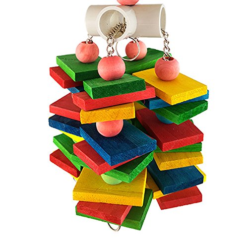 Large Parrot Chew Toy for Multiple Birds