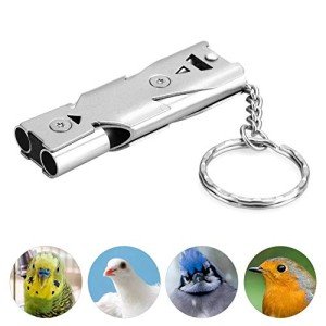 Copper Bird Whistle for Training Parrots & Pigeons