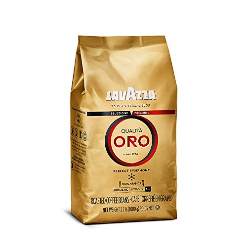 Lavazza QualitÃ Oro 2.2lb, Medium Roast, 100% Arabica