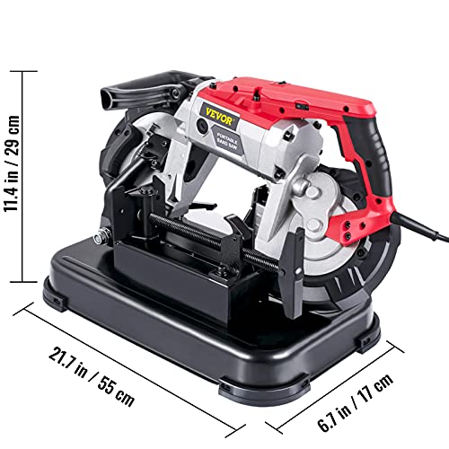 VEVOR 5-Inch Portable Cordless Band Saw 110V