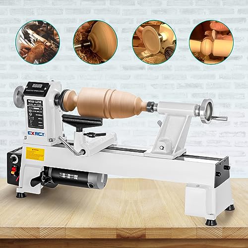 12" x 18" Wood Lathe with Variable Speed & Tools