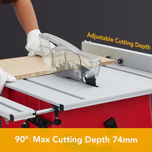 10" Table Saw with Stand - Multifunctional Woodworking