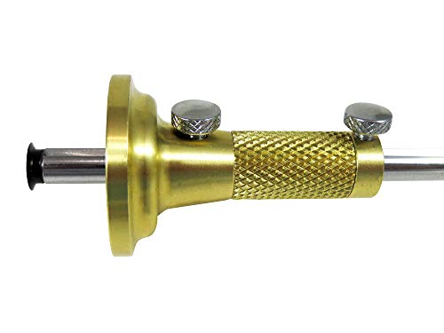 Woodworking Precision Marking Gauge with Extra Cutters, Brass