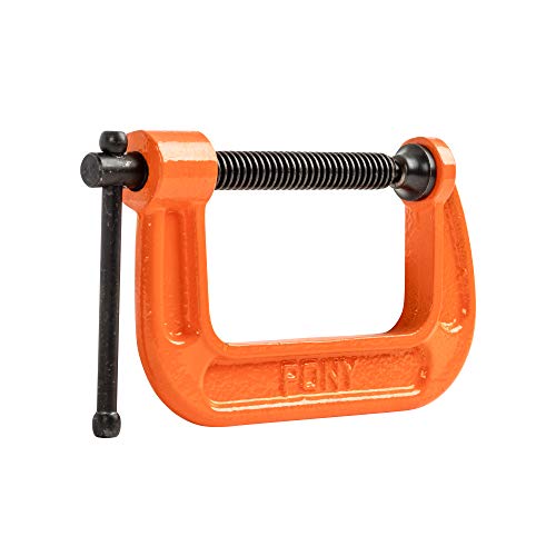 Pony Jorgensen 3" C-Clamp, Orange - Woodworking