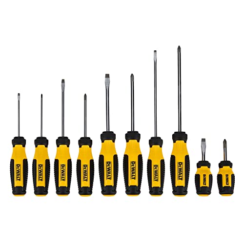 DEWALT 10-Piece Fixed Bar Screwdriver Set (DWHT65201)