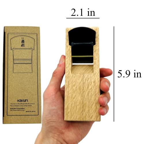 Japanese Hand Plane 42mm: Small Block Plane for Woodworking