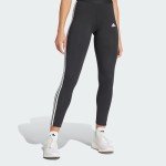Adidas Women's Black 3-Stripes Leggings - Large